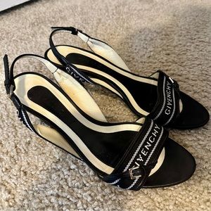 Authentic Givenchy Kitten Heels Sandals 7